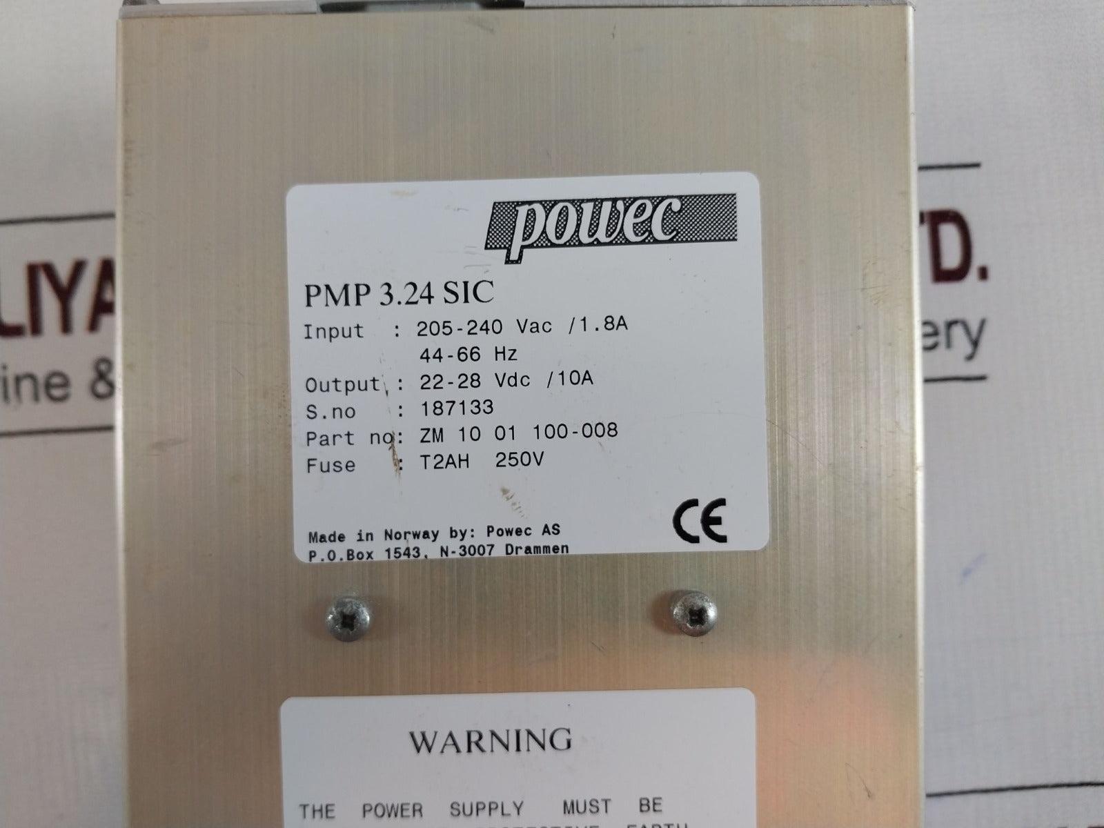 Powec Power-one Pmp 3.24 Sic Power Supply Rectifier Module