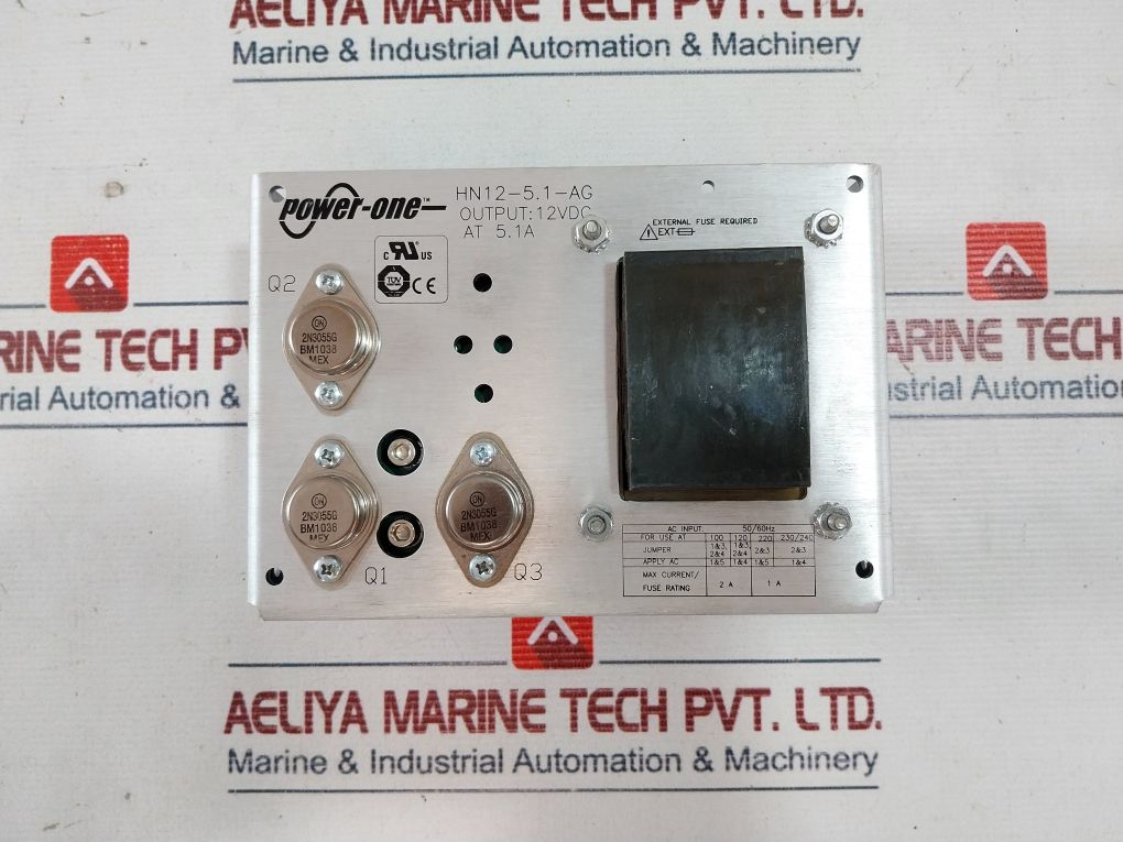 Power-one Hn12-5.1-ag Power Supply 12Vdc At 5.1A