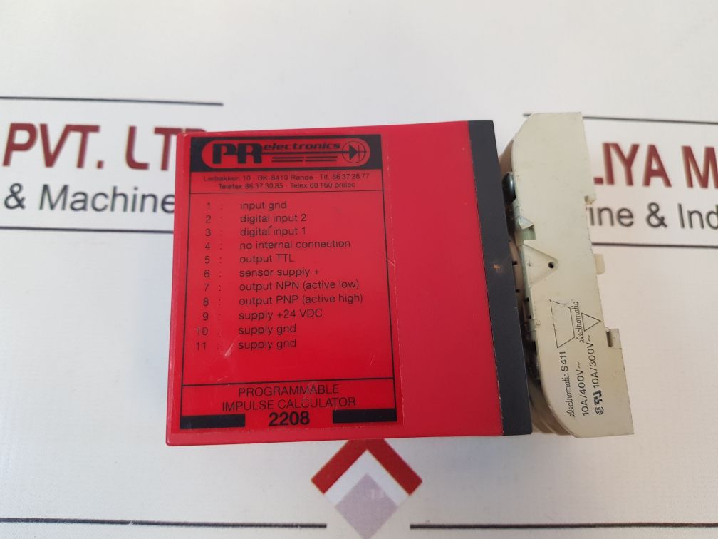 Pr Electronics 2208 Bc1D Programmable Pulse/Impulse Calculator With Base
