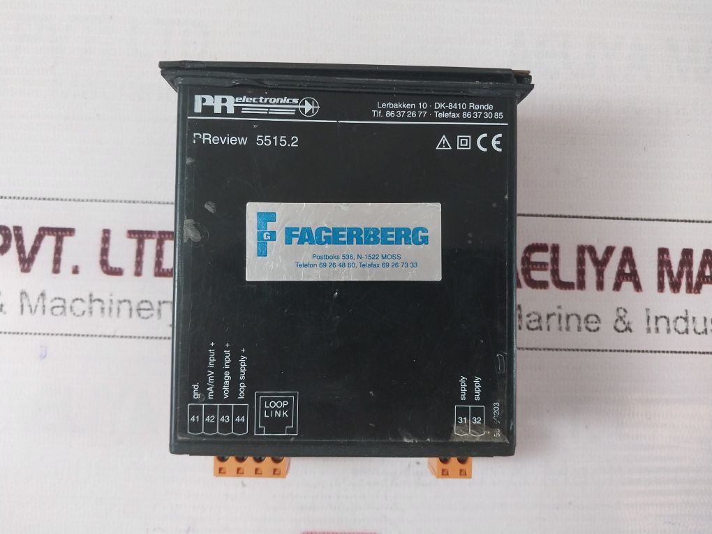 Pr Electronics 5515 A2D Programmable Indicator