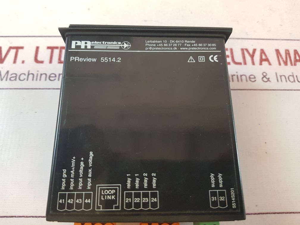 Pr Electronics 5514 A2D Programmable Indicator Preview 5514.2