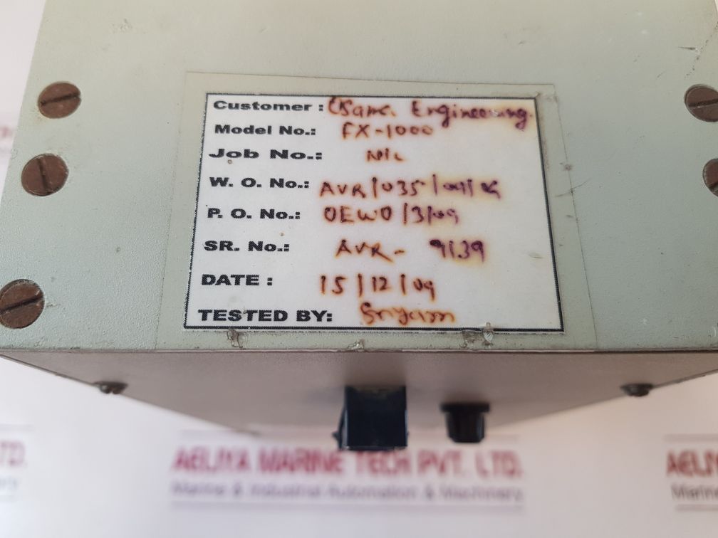 Pradeep Fx 1000 Digital Automatic Voltage Regulating Relay