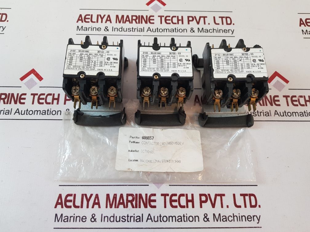 Products Unlimited 3100-30U9198C Contactor