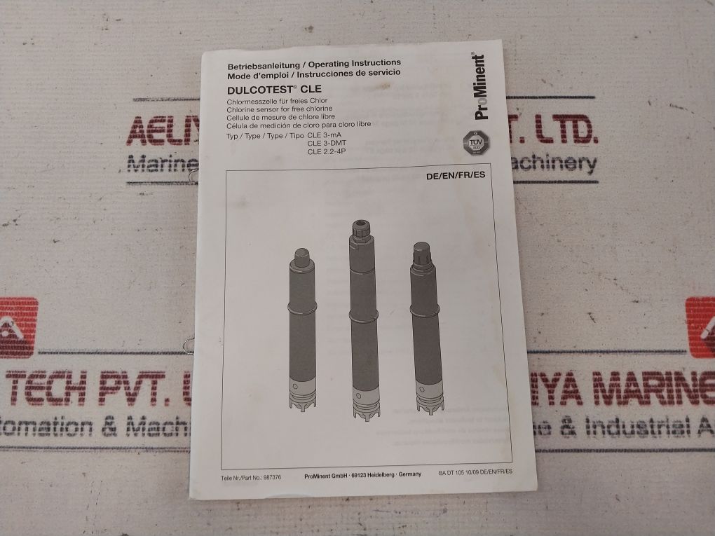 Prominent Cle 3-ma-10 Ppm Dulcotest Chlorine Sensor 792919
