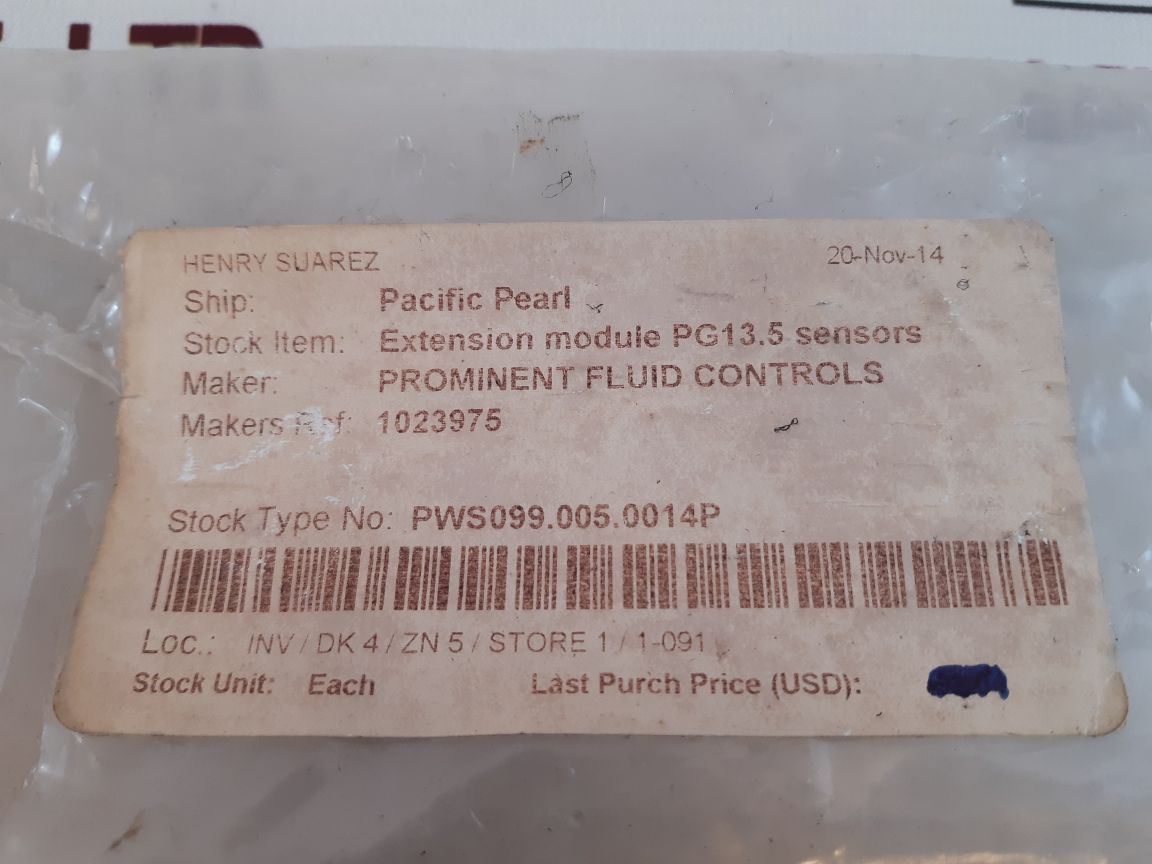 Prominent 987356 dgma in-line probe housing set