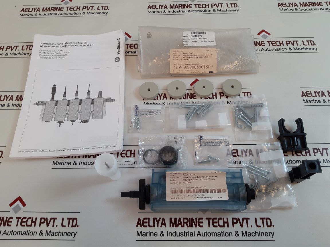 Prominent 987356 dgma in-line probe housing set