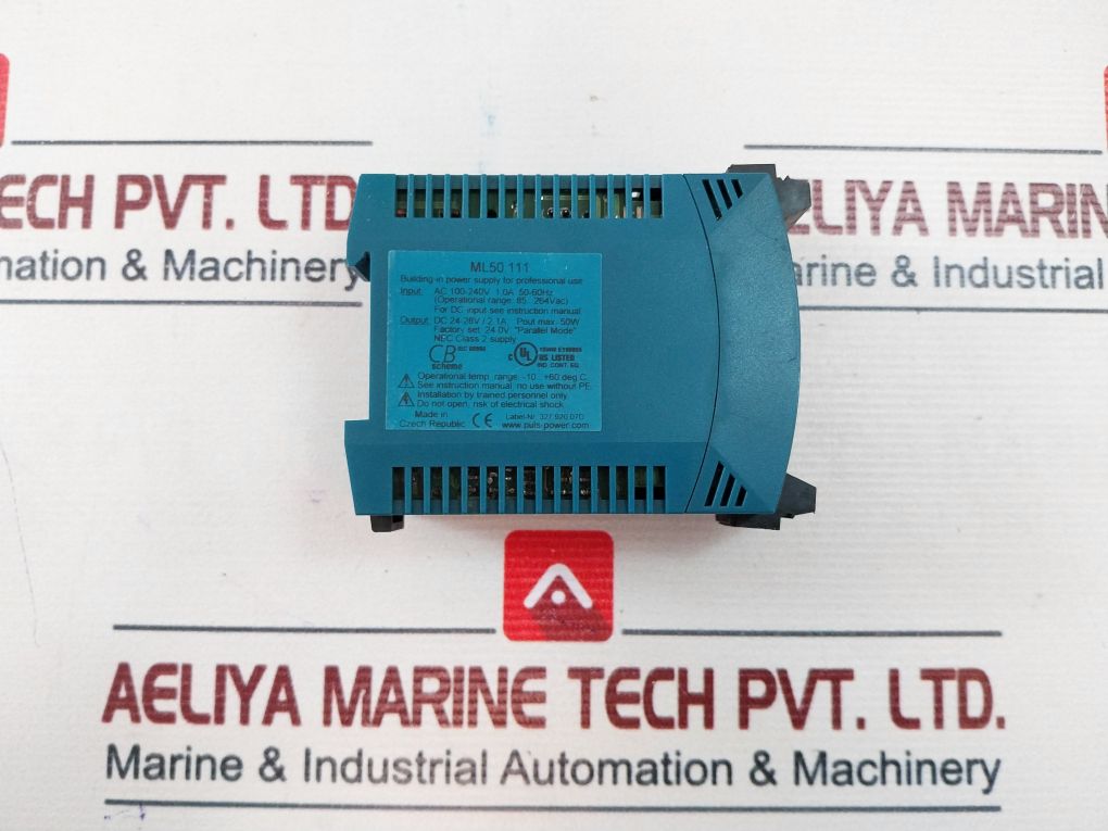 Puls Ml50.111 Power Supply Ac 100-240V 1.0A 50-60Hz