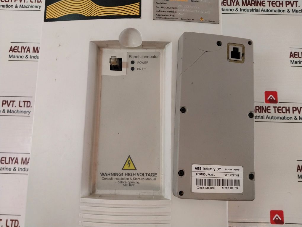 Pumpsmart Ps200 Control Panel A07854A01/5/460 Cdp 312