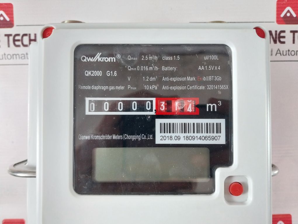 Qianwei Kromschroder Qk2000 Remote Diaphragm Gas Meter