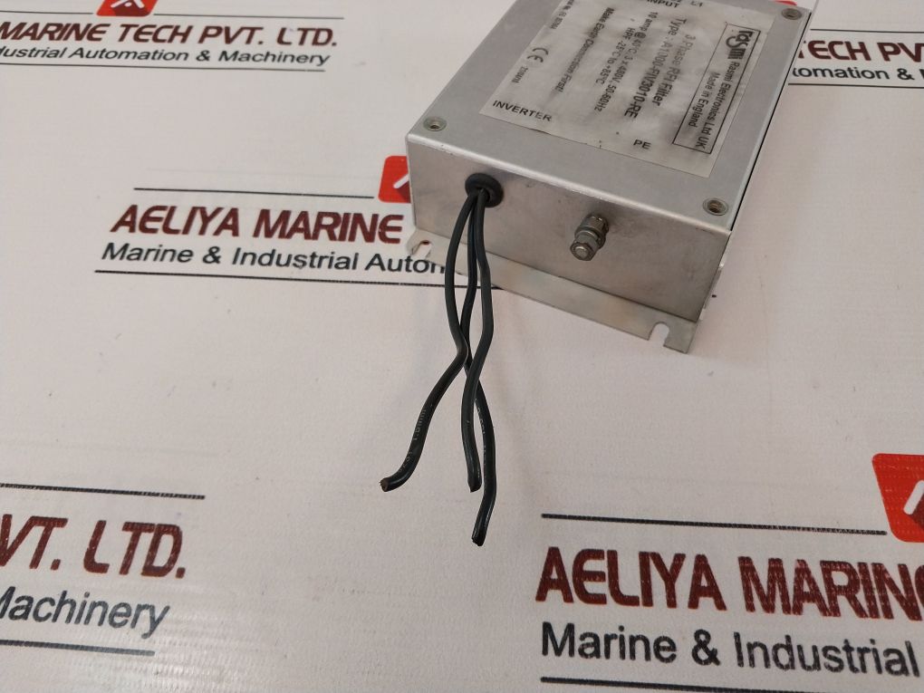 Rasmi Electronics A1000-fiv3010-re 3Phase Rfi Filter 10 Amp