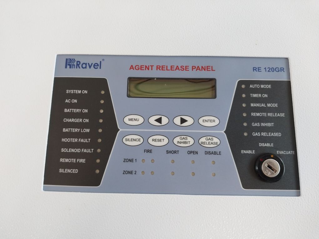Ravel Electronics Re-120Gr Fire Alarm Control Panel 100W