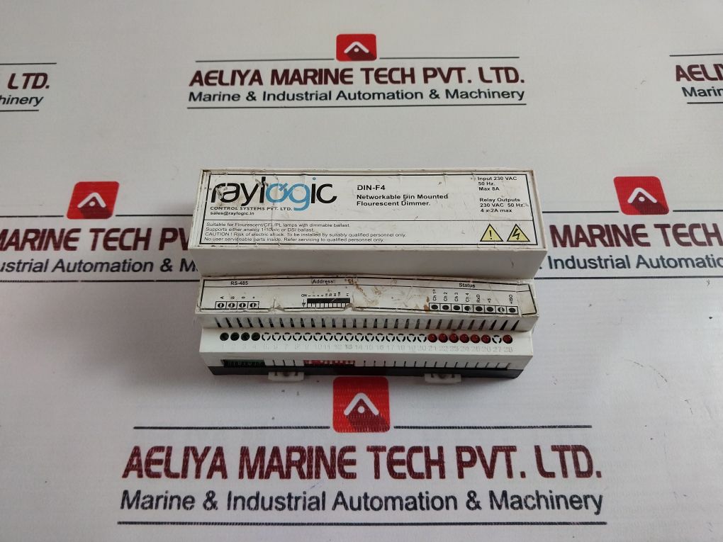 Raylogic Din-f4 Fluorescent Dimmer 230V Ac