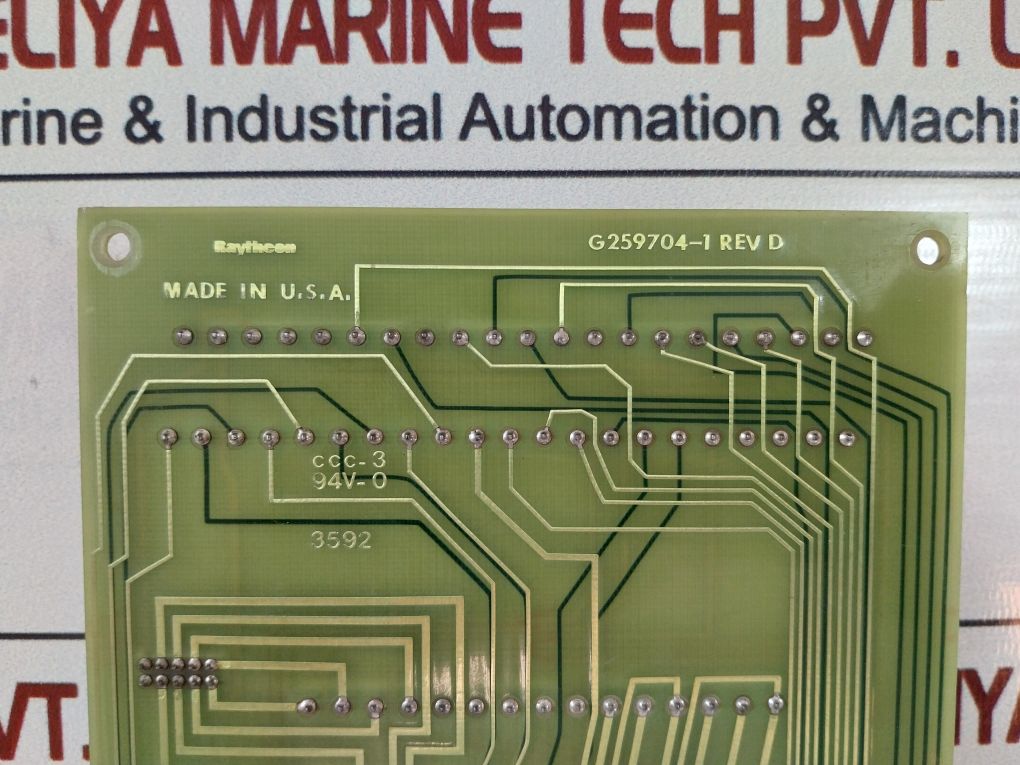Raytheon G259678-1 Rev A Pcb Card 94V-0