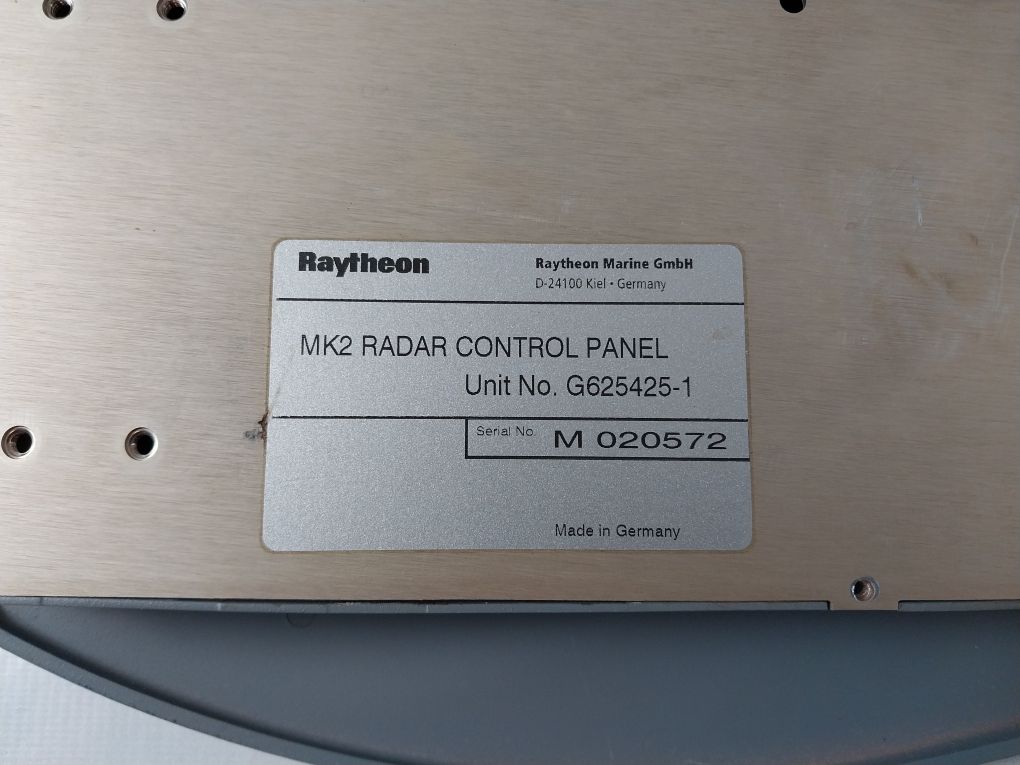 Raytheon Mk2 Radar Control Panel Keyboard G625425-1