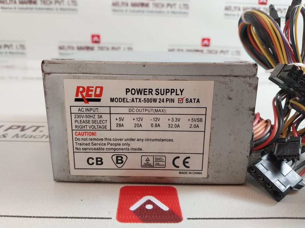 Reo Atx-500W 24 Pin Power Supply
