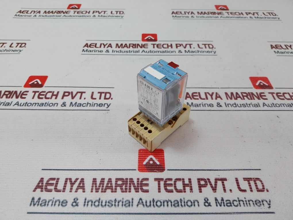 Releco C3-a30X/...V Relay With Socket 120 Vac