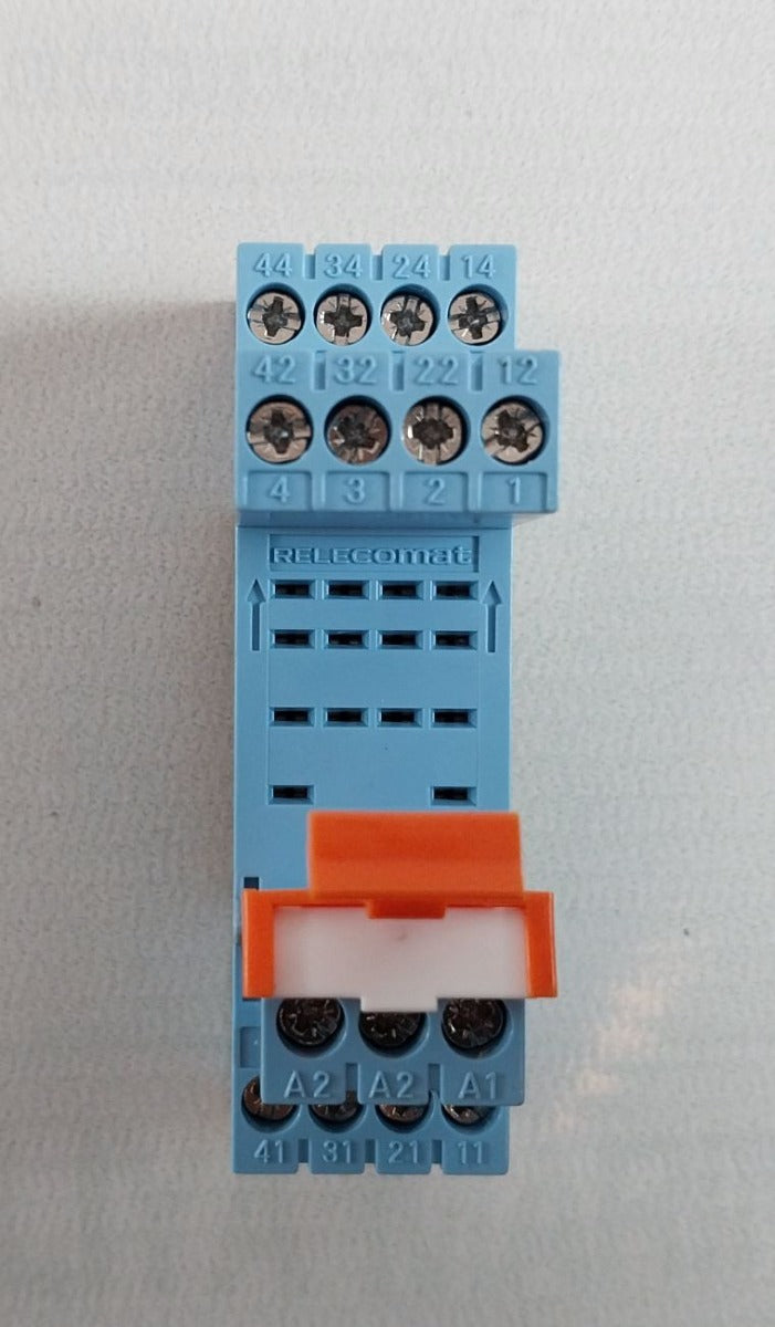 Lot Of 3X Relecomat S9-m Relay Socket 6A 250Vac