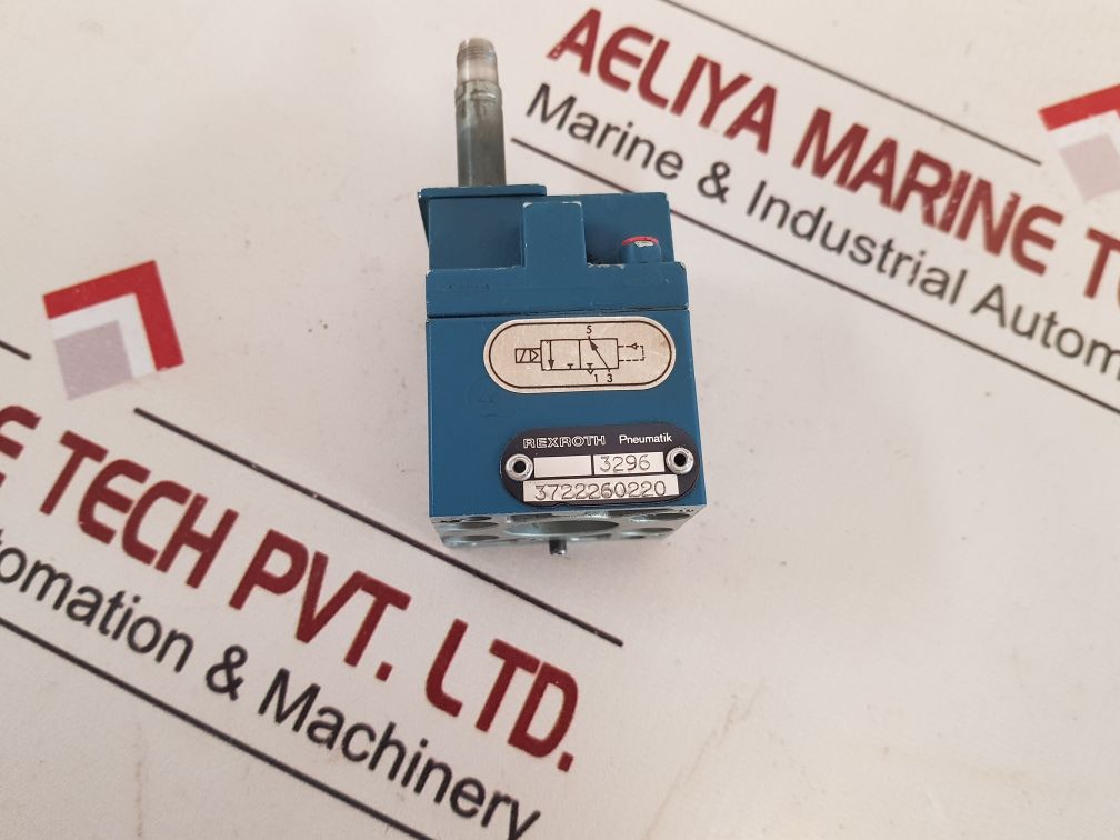 Rexroth 3722260220 Pneumatic Directional Valve 3296
