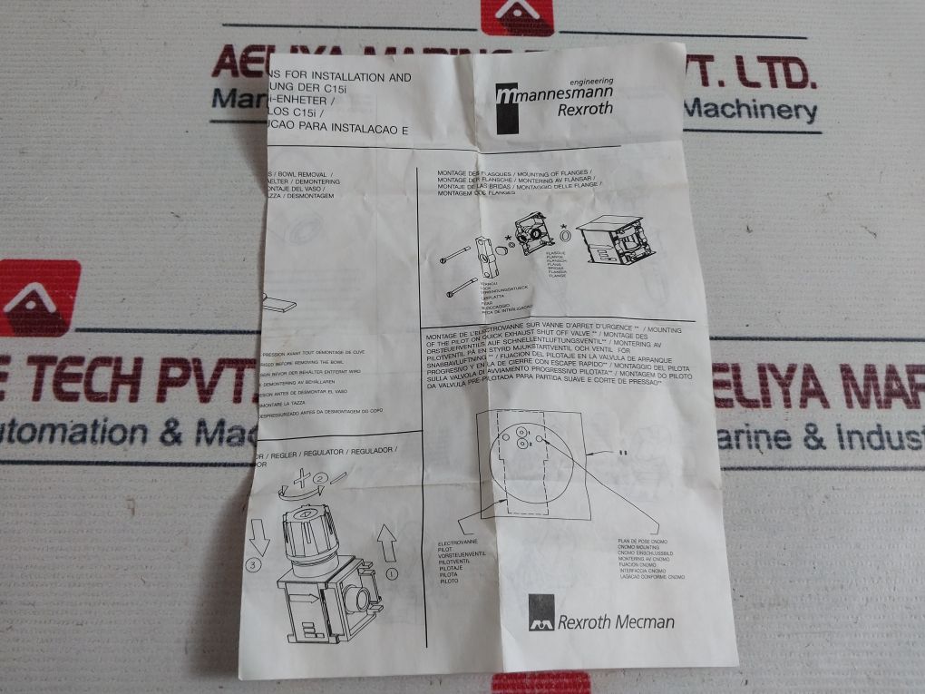 Rexroth 5351220000 Airline Unit-filter