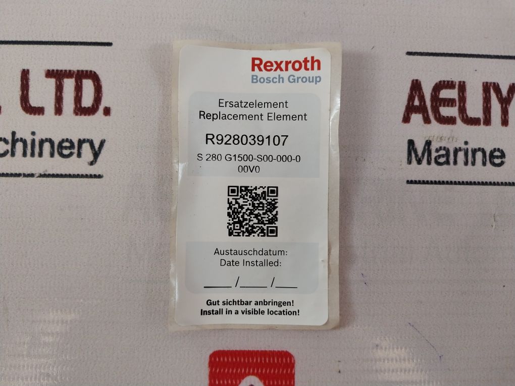 Rexroth Bosch Group R928039107 Filter