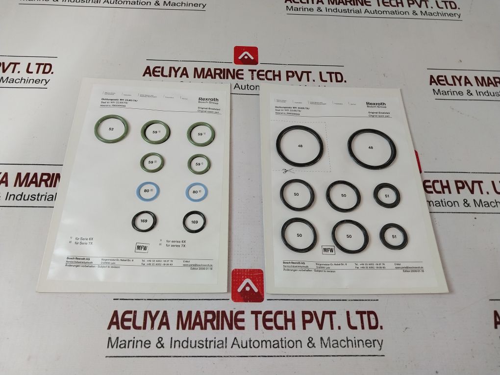 Rexroth Wh 22.6X/7X/ Seal Kit R900306349