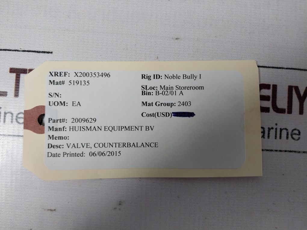 Rexroth R930003356 Hydraulic Valve 084404030335000