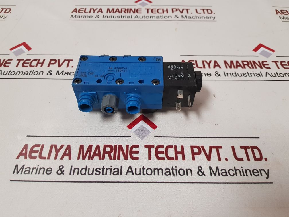 Rexroth Pw 67697-1 Solenoid Valve
