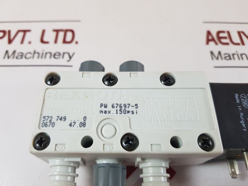 Rexroth Pw 67697-5 Pneumatic Valve
