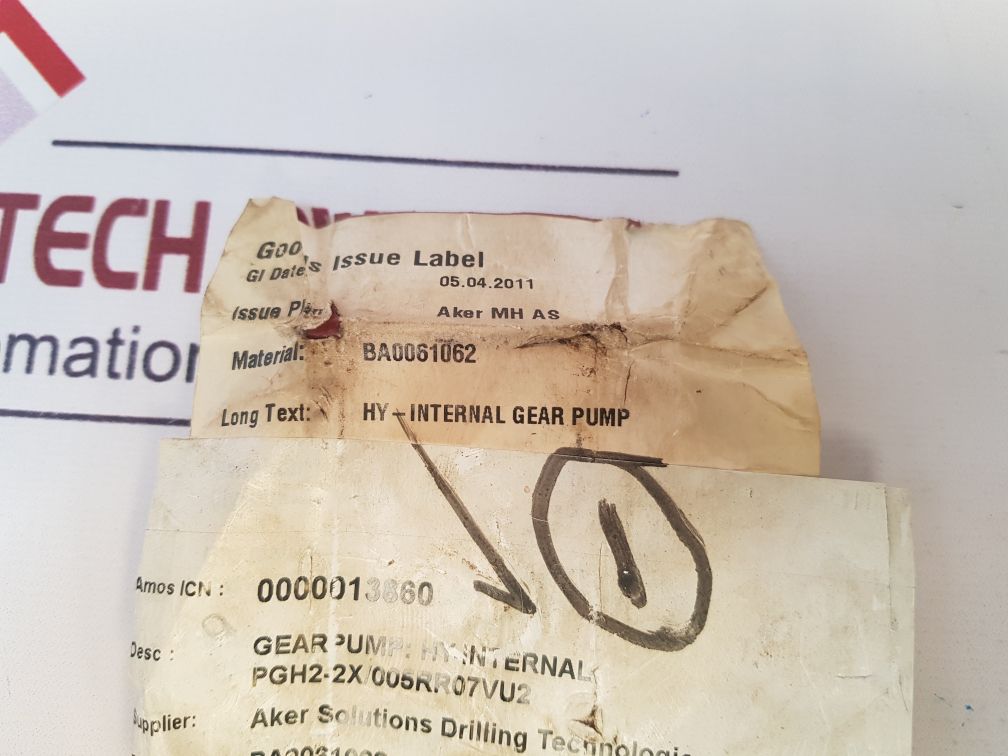 Rexroth R900972378 Gear Pump Pgh2-22005Rr07Vu2