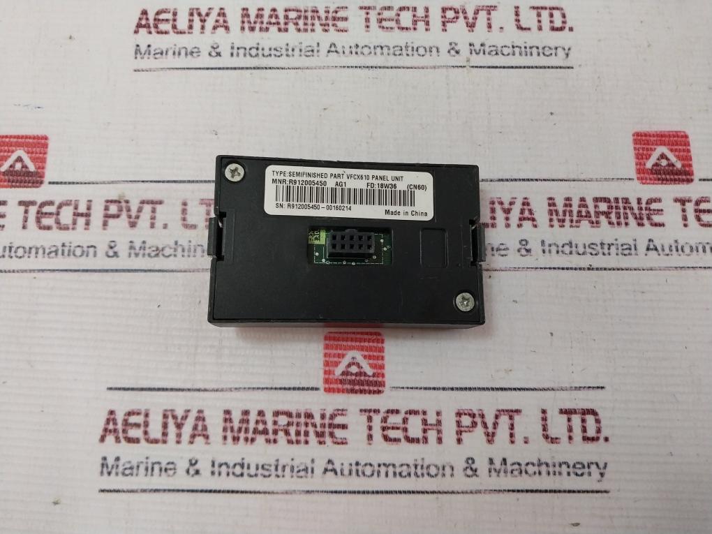 Rexroth R912005450 Ag1 Vfcx610 Panel Unit