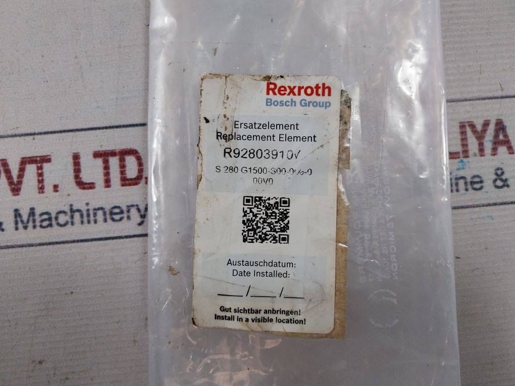 Rexroth R928039107 Filter 00V0