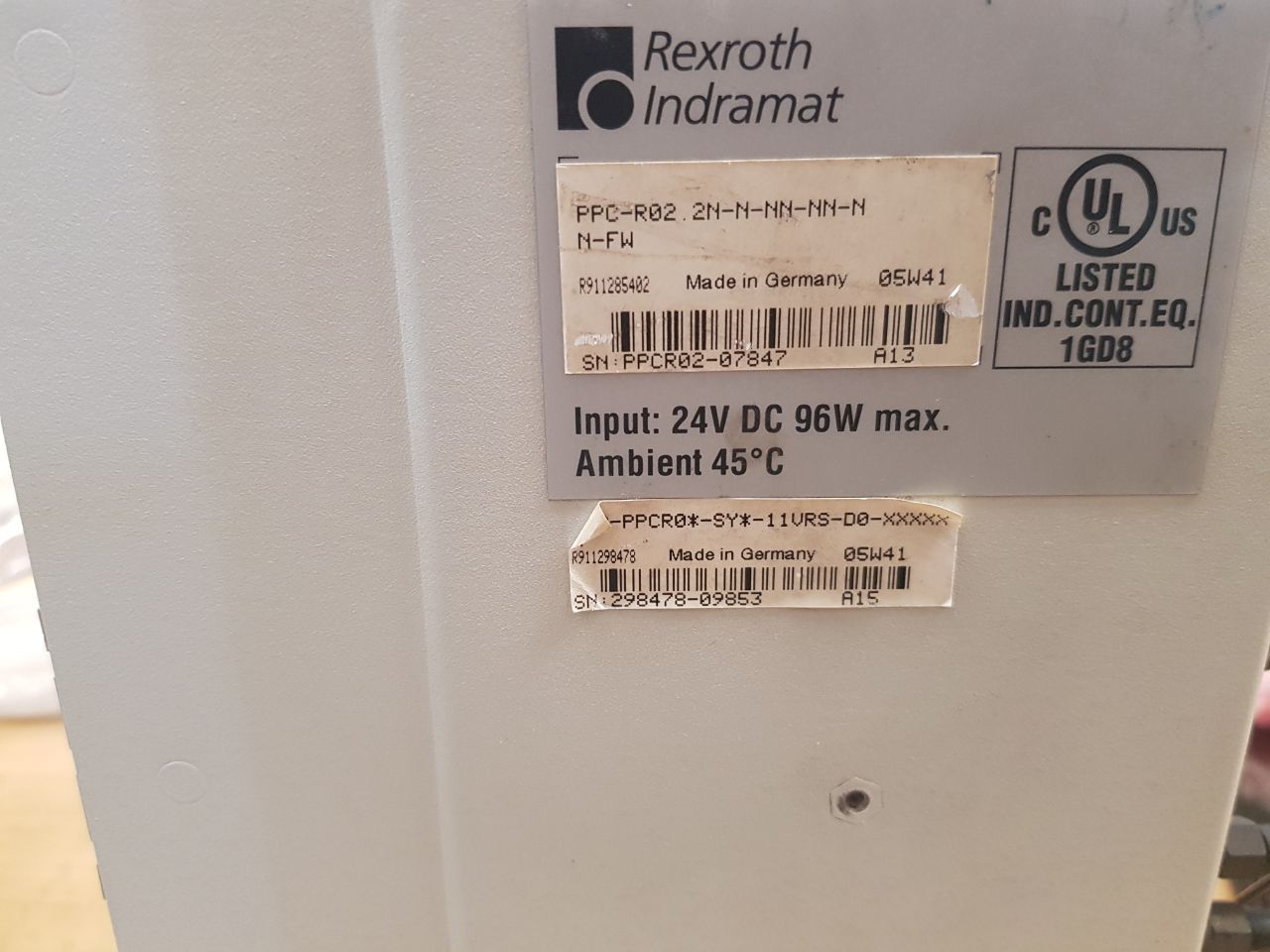 Rexroth Rma02.2-32-dc024-050,Rme02.2-32-dc024 Modules With Ppc-r02.2