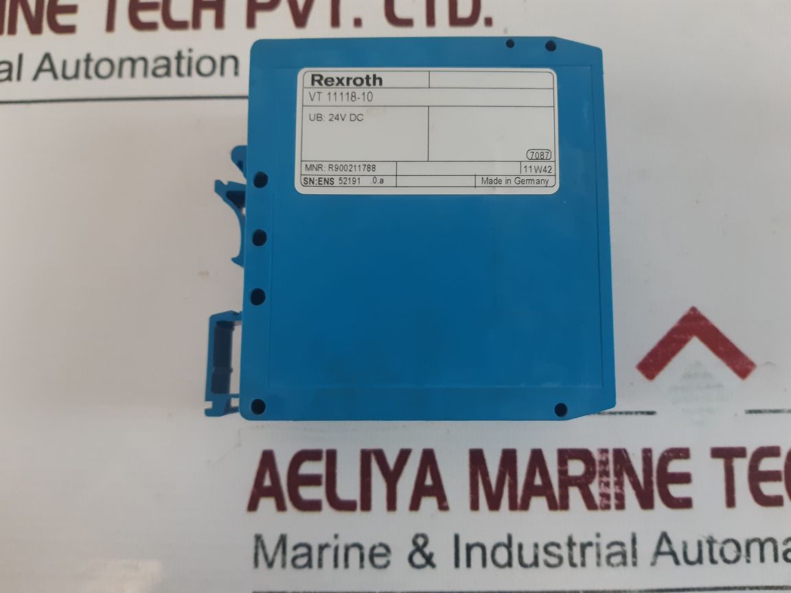 Rexroth Vt11118-10 Analog Amplifier Module