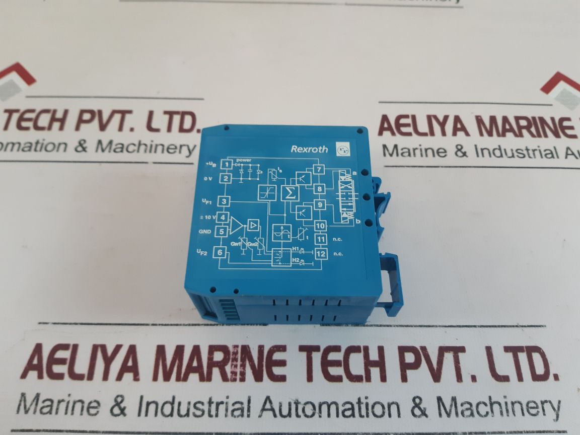 Rexroth Vt11118-10 Analog Amplifier Module 24V Dc
