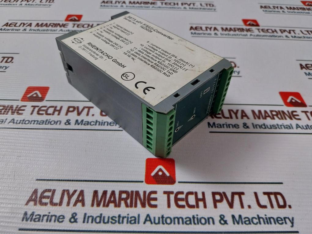 Rheintacho 5873.X01 F/I(U)-converter Data Interface Rs232C