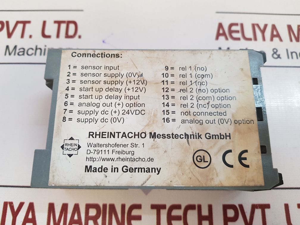 Rheintacho Fa-32172 SpeedMonitor