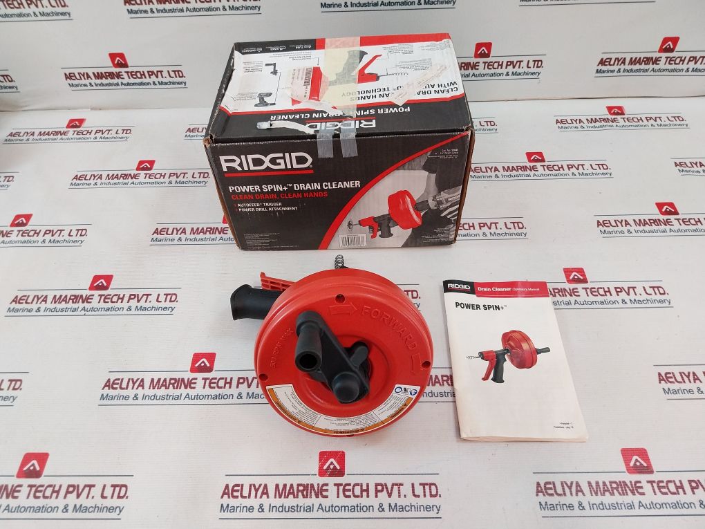 Ridgid 57043 Power Spin+Drain Cleaner