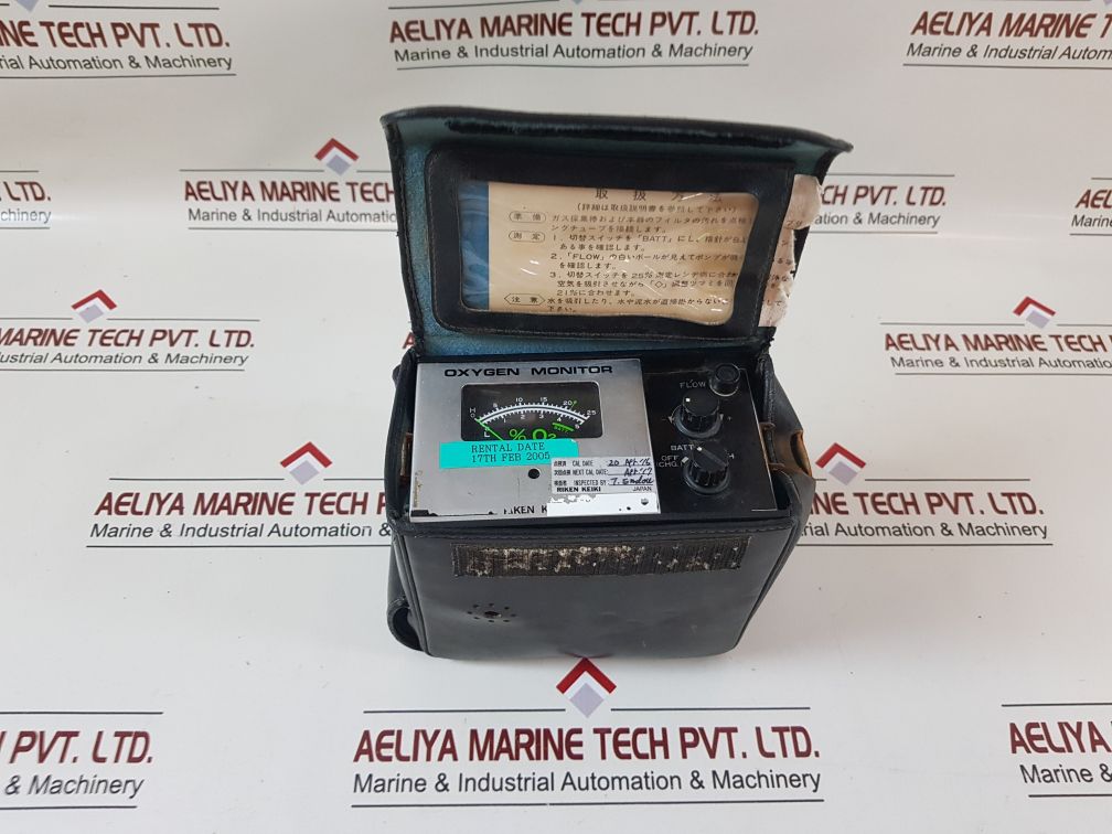 Riken Keiki Ox-227 Oxygen Monitor Dc4.5V