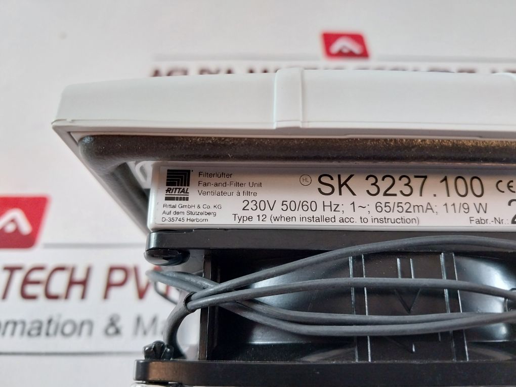Rittal Sk 3237.100 Fan-and-filter Unit 328952
