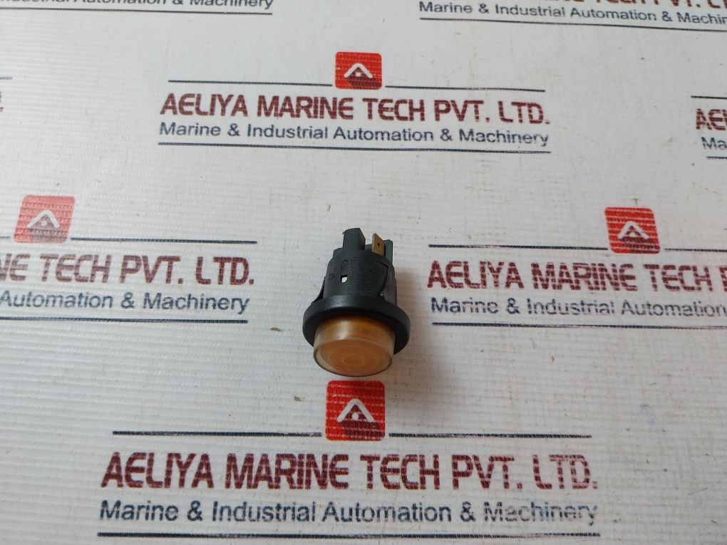 Rleil Rl5 Yellow Button 125Vac