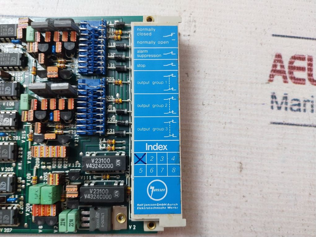 Rolf Janssen Bm 06 Pcb Card