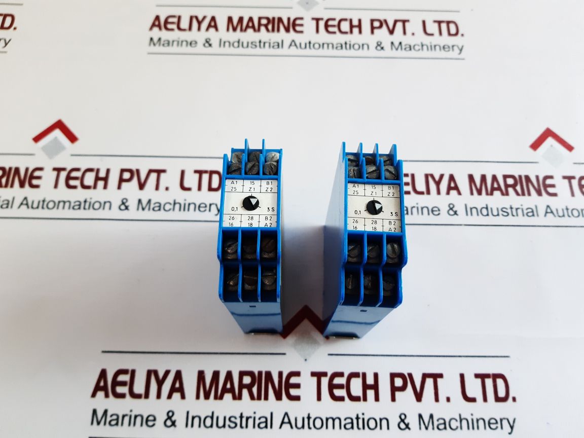 Rolf Janssen Ezz12 Time Delay Relay, T – 0,1S- 12 Min