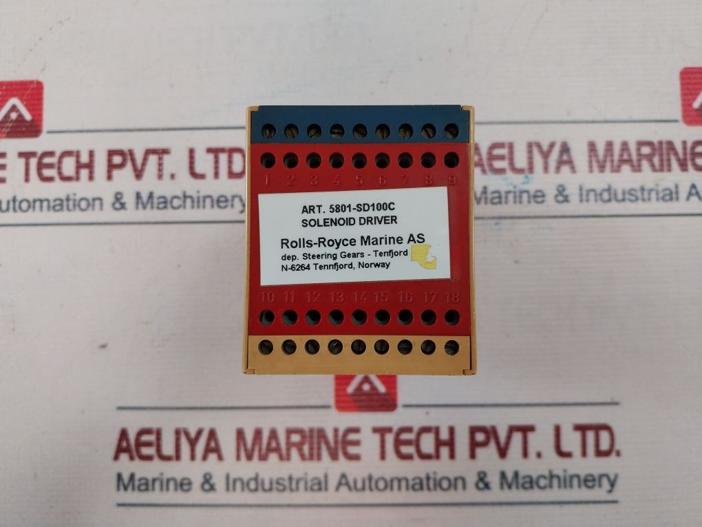Rolls-royce/Pepperl+Fuchs 5801-sd100C Solenoid Driver