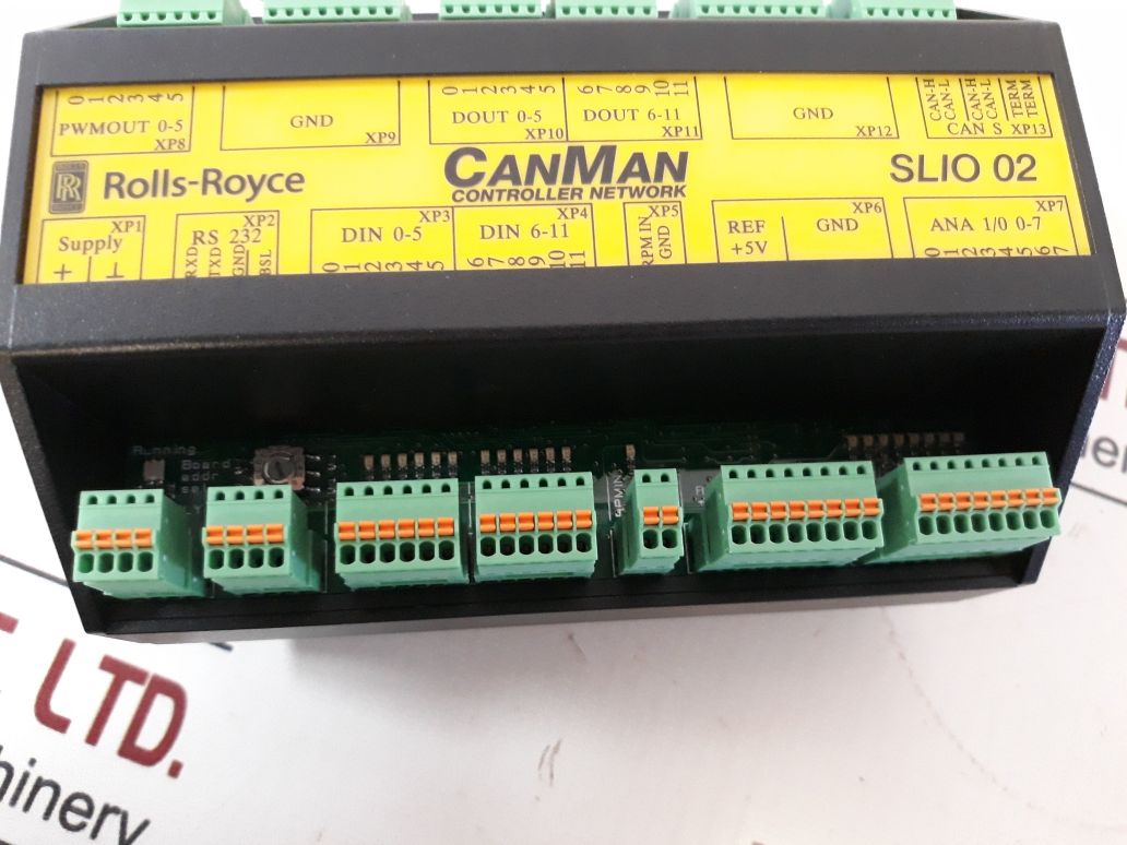 Rolls-royce Canman Slio 02 Controller Network