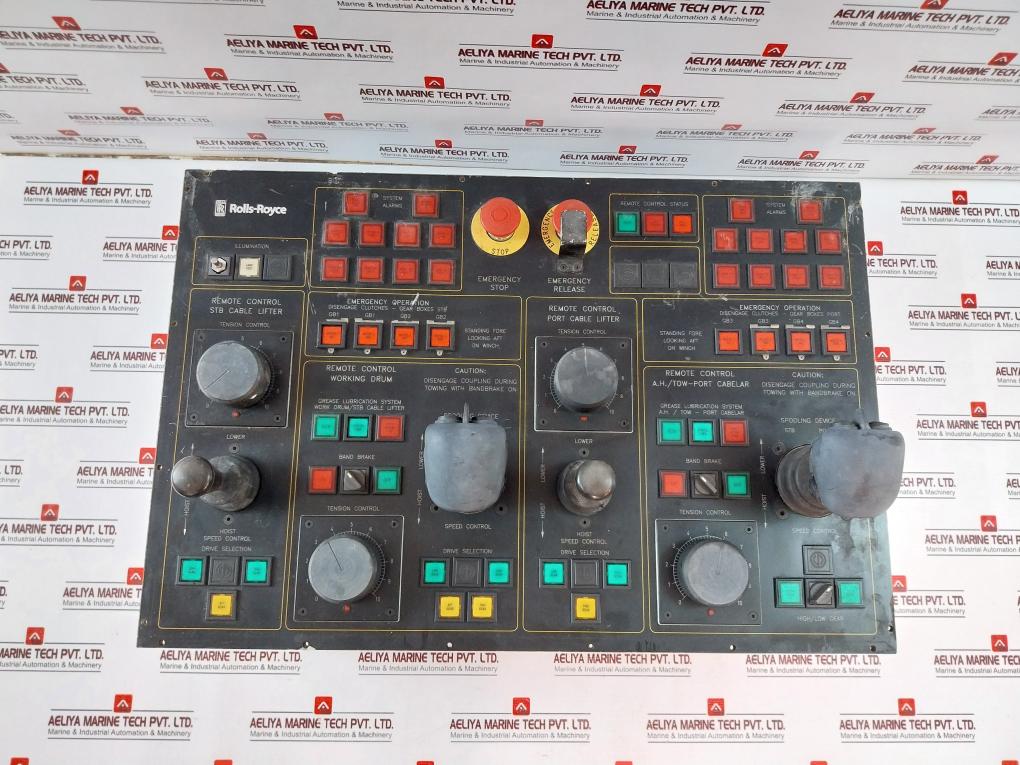 Rolls-royce Marine 389-496-00 Joystick Remote Control Panel 6799-w