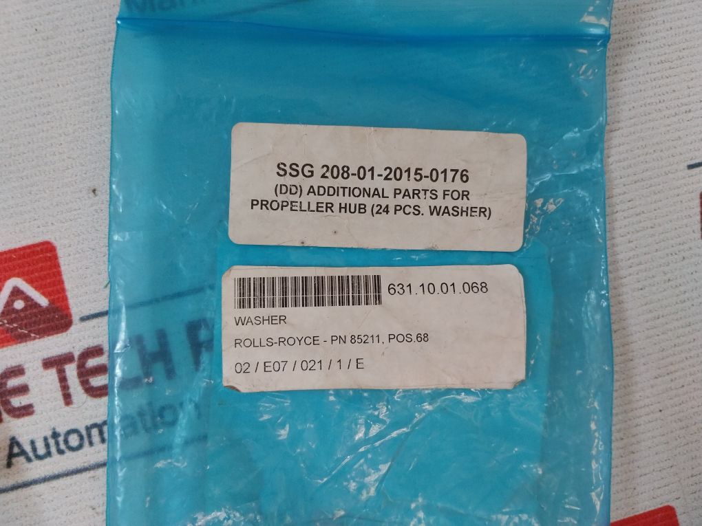 Rolls-royce Pos.68 Washer