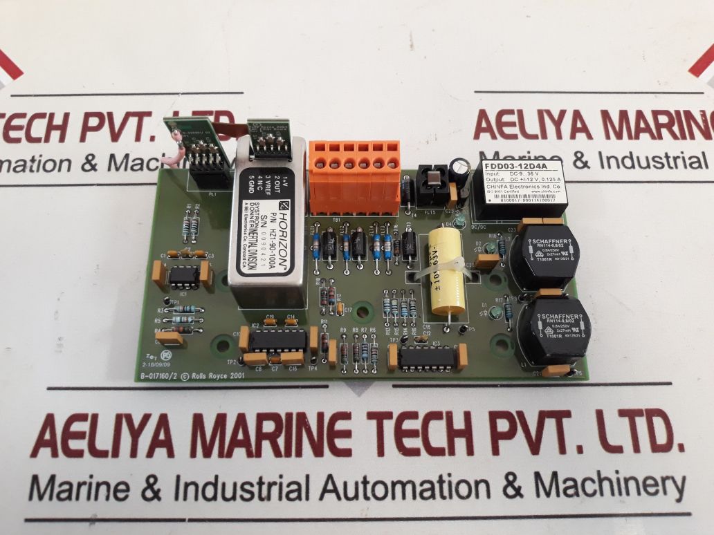 Rolls Royce B-017160/2 Roll Sensor Pcb Card