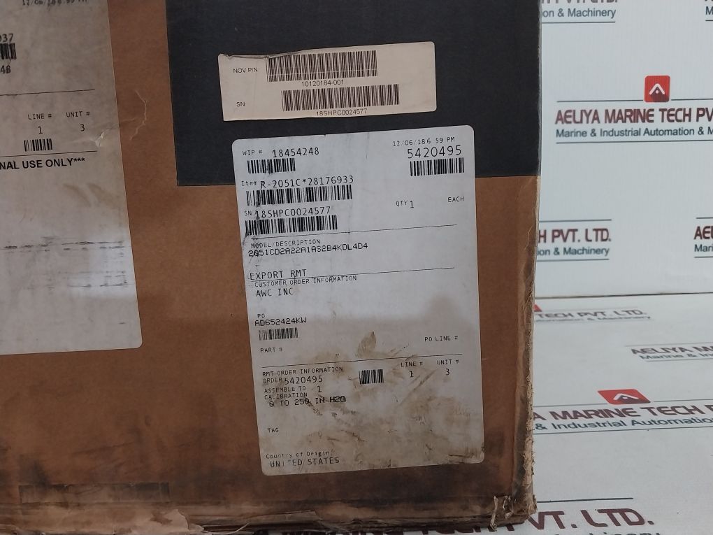 Rosemount 2051Cd2A22A1As2B4Kdl4D4 Differential Pressure Level Measurement 4X