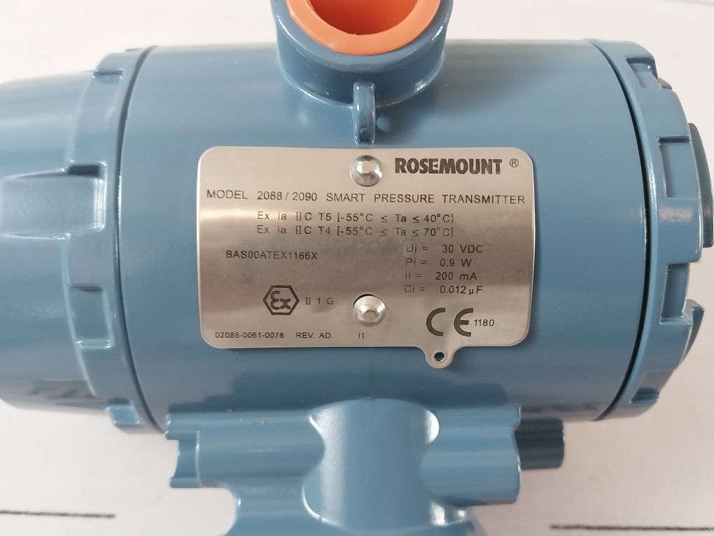Rosemount 2088 G2S22A2M5B4I1P1Q4Q8