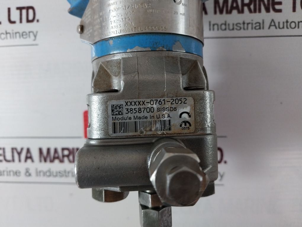 Rosemount 3051Cd5A22A1Jm6B4I1L4P9Q4Q8 Pressure Transmitter 03031-0059-0002 Rev.Ab